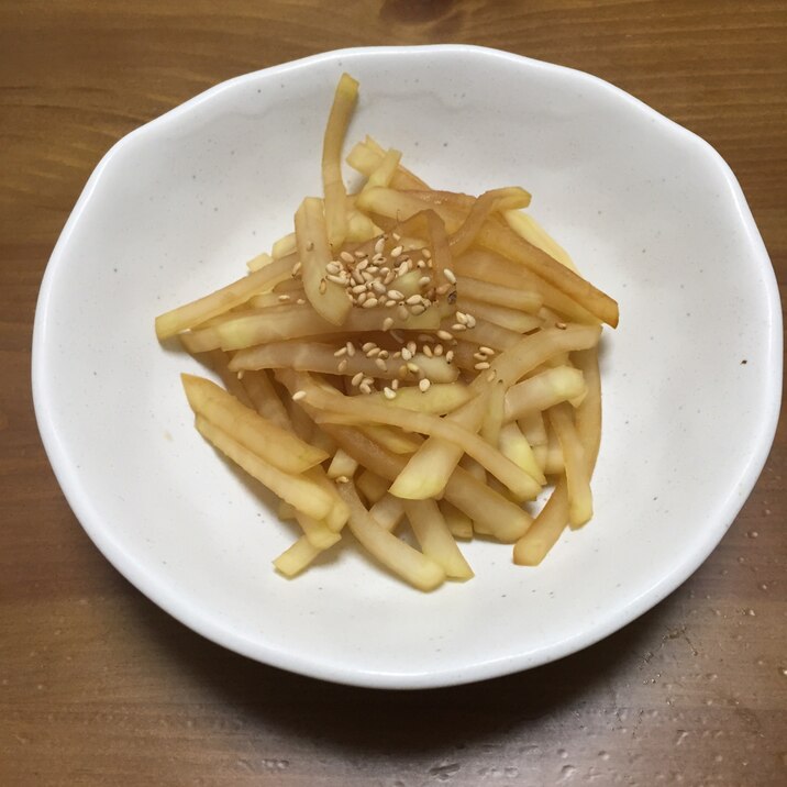 麺つゆで簡単！大根きんぴら